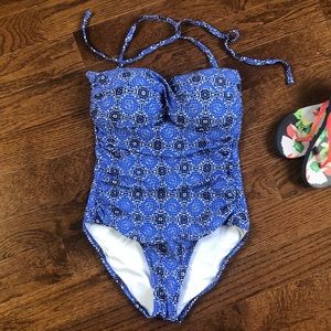 Helen Jon - Twist bandeau one-piece-antibes
